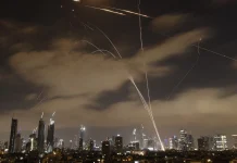 The work of Israeli air defence
