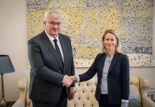 До Києва прибула глава дипломатії ЄС Кая Каллас Делегація ЄС на зустрічі з українськими посадовцями у Києві