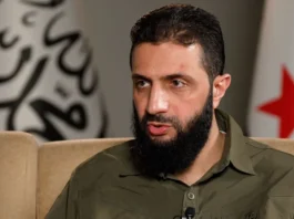 Фото Ахмеда аль-Шараа, президента Сирії