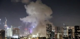 explosions in Dubai