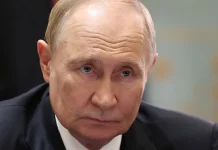 Володимир Путін під час офіційної заяви