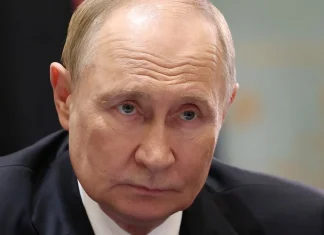 Володимир Путін під час офіційної заяви