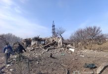 Росія обстріляла Запоріжжя: є жертви Наслідки обстрілу житлового будинку у Запорізькій області