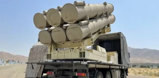 Система протиповітряної оборони запускає перехоплюючу ракету