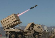 US air defence system on combat duty