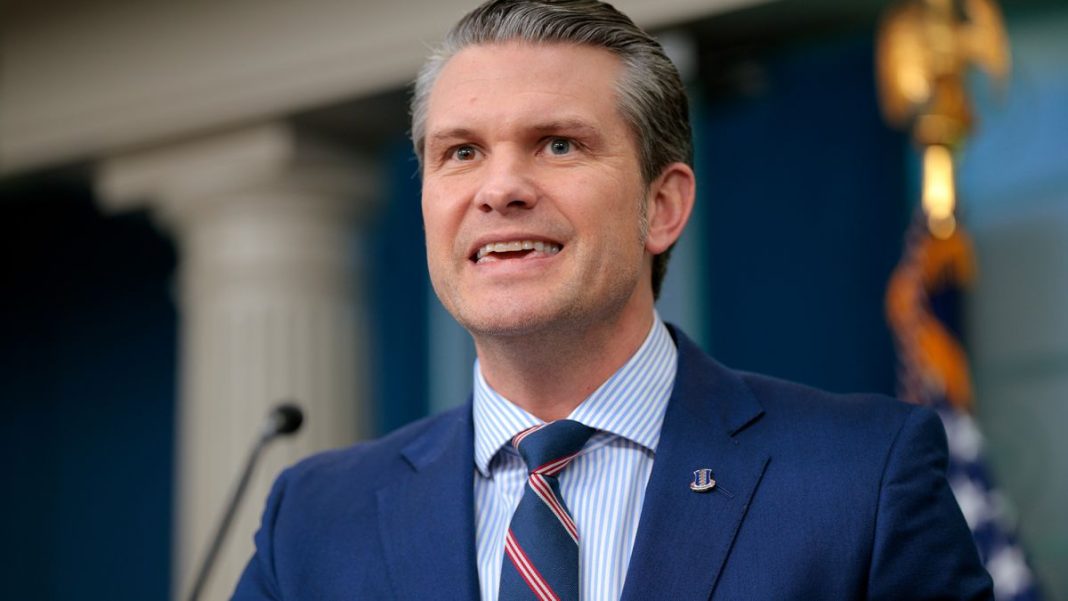 us secretary of defence pete hegseth