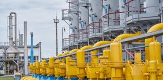 Gas storage in Ukraine