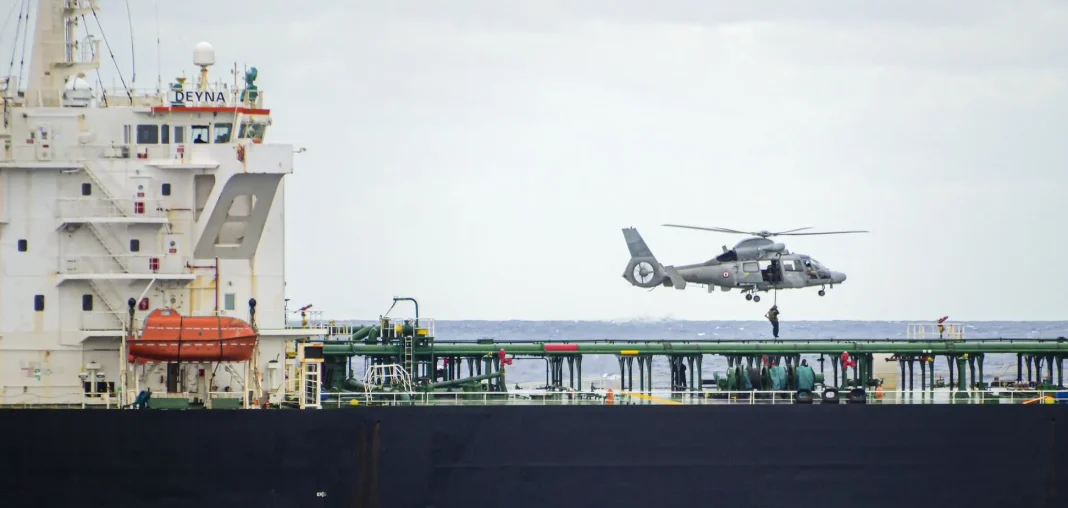 Затримання танкера тіньового флоту