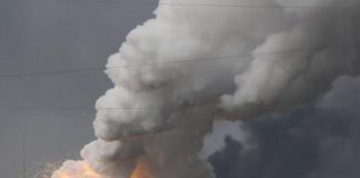 Russian troops' ammunition depot destroyed