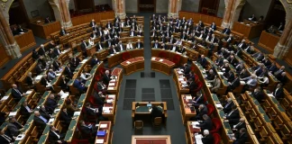 Hungarian parliament