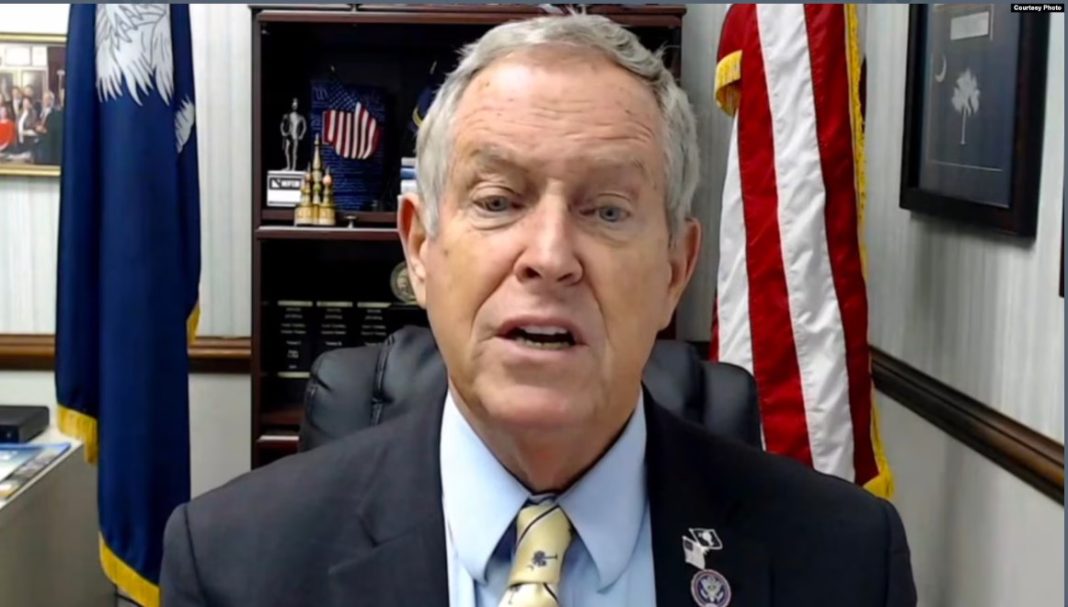 Конгресмен США Джо Вілсон під час виступу