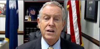 Конгресмен США Джо Вілсон під час виступу