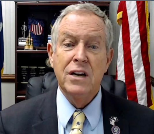 Конгресмен США Джо Вілсон під час виступу