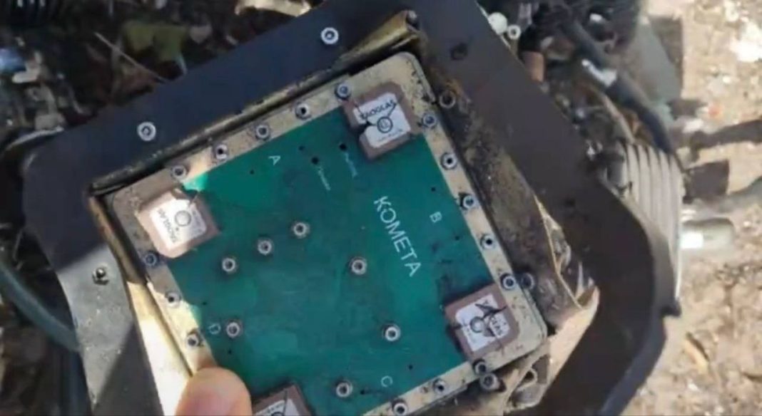 photo_2026-03-02_23-55-51 антена CRPA Комета-М4 на уламках безпілотника