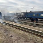 Russia attacks a passenger train with Shahed
