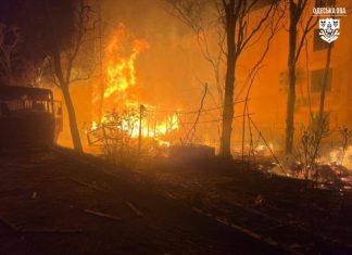 наслідки атаки дронів на базу відпочинку в Одеській області