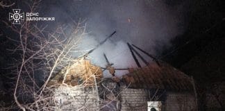 Shelling of Zaporizhzhya district