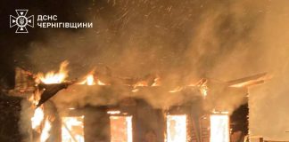 Зруйнований житловий будинок після атаки дрона на Чернігівщині