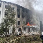 Russians attack the shopping centre in Sumy