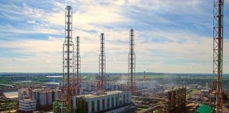 Ukrainian drones hit Uralchem chemical plant again« Chemical plant after drone attack in Kirovo-Chepetsk