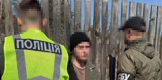 SBU DETAINS RUSSIAN AGENT AFTER TERRORIST ATTACK IN BUCHA Security forces detain suspect in Bucha terrorist attack