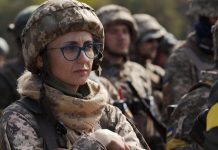 Women perform military service