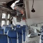 Enemy attacks electric train with FPV drone in Kharkiv region