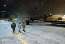 Іран ховає ракети у бункерах, недоступних для США Підземний іранський ракетний бункер із залізничною системою