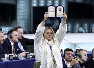 Scandal in the EU: MP will be checked in a psychiatric hospital Diana Shoshoake during a public speech