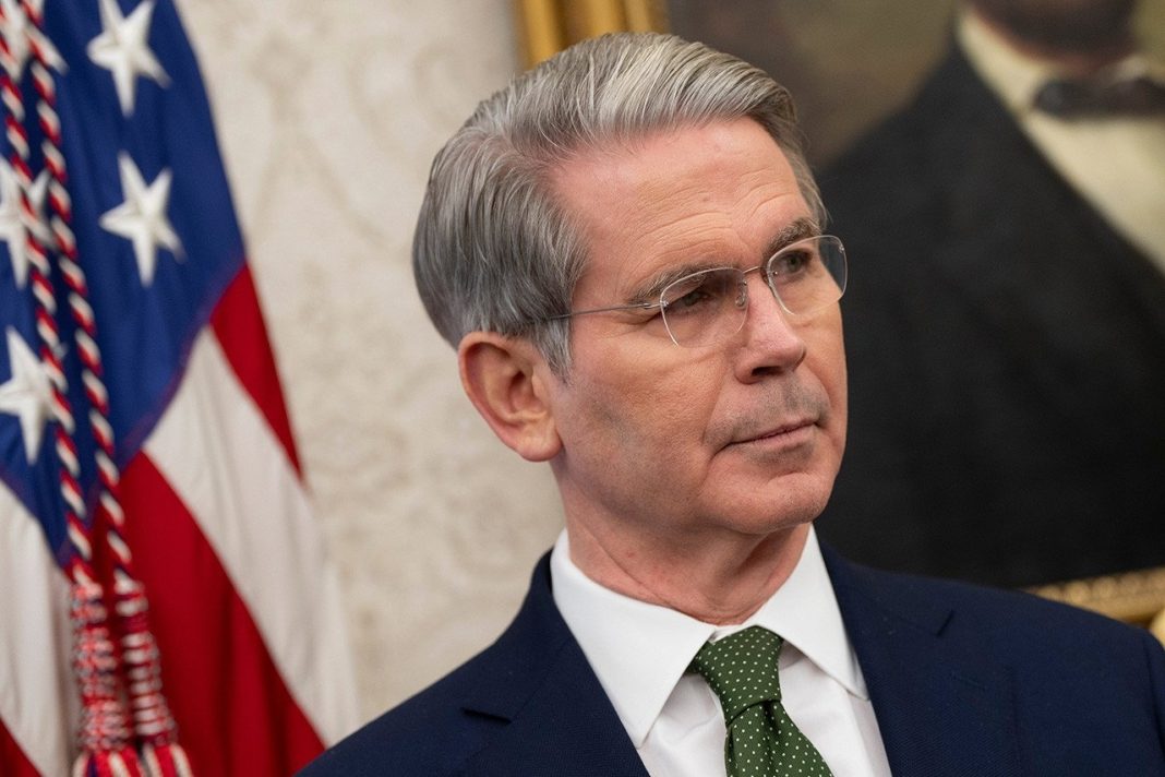 ssha-blizki-do-ukladennja-shhe-kilkoh-torgivelnih-ugod-bessent-647a095 Міністр фінансів США Скотт Бессент під час пресконференції