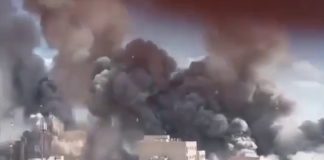 Потужні вибухи та густий дим над Тегераном після авіаударів