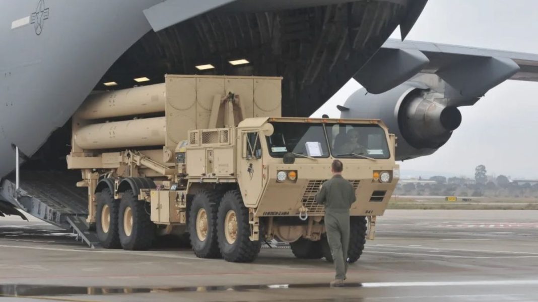 US military air defence systems in the Middle East