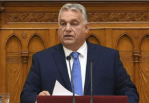 Viktor Orban at the party congress