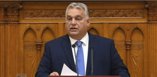 Viktor Orban at the party congress