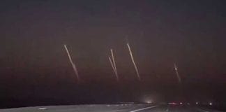 missiles Iran night