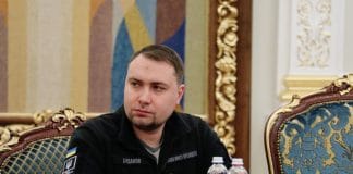 Kirill Budanov during his speech