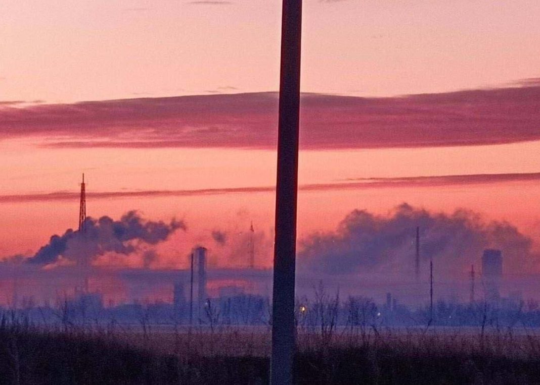 Пожежа на складі та судні Таганрогу