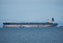 An oil tanker at sea amid the energy crisis