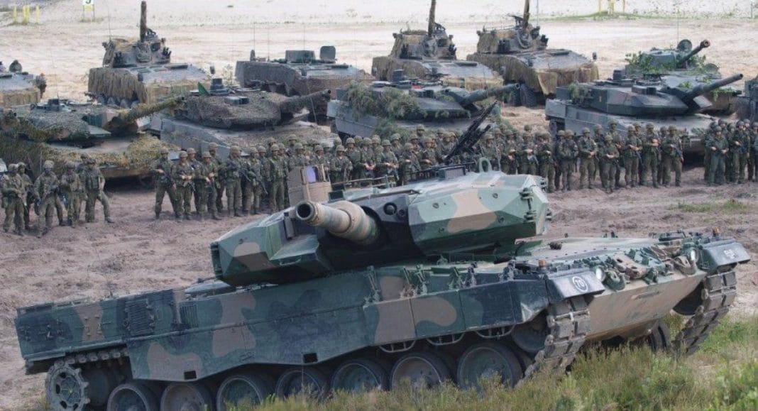 Polish military equipment being tested in Ukraine