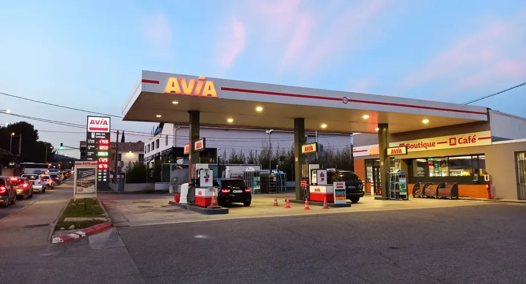 Petrol station prices in Europe