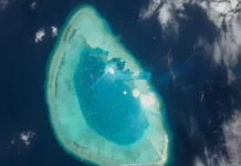 Китай створив новий острів у Південно-Китайському морі Китайський штучний острів у морі