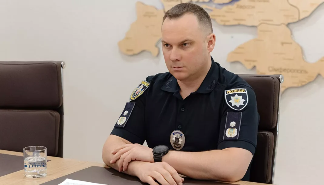 Голова Нацполіції Іван Вигівський на брифінгу