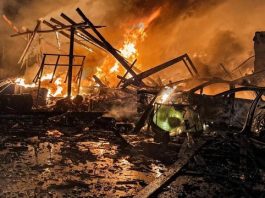 Росіяни вдарили по порту в Ізмаїлі Російська атака на Ізмаїл