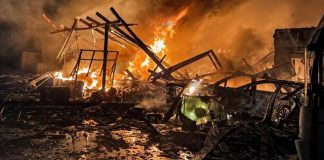 Russians strike at Izmail port Russian attack on Izmail