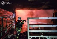 Атака дронами на Одещину: спалахнули пожежі Пожежа після атаки дронів на Одещині