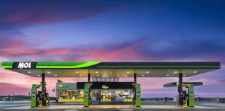 Petrol station in Aalsch