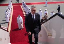 Кір Стармер у Катарі