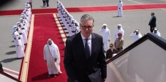 Keir Starmer in Qatar
