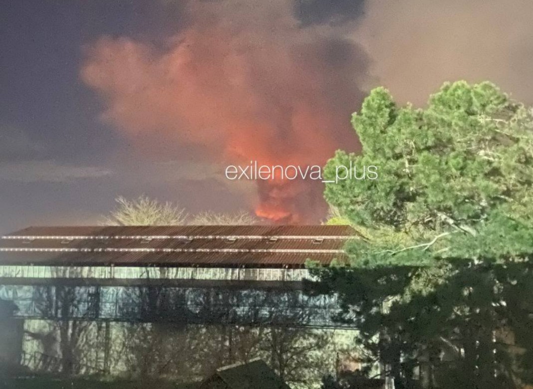 Screenshot_1 Пожежа після атаки дронів у Твері