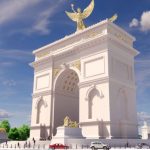 Trump plans arch taller than Lincoln Memorial